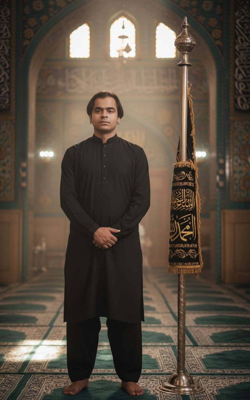 AI generated: A photo-realistic UHD image of a young man his facial features remain exactly the same, with no chan...