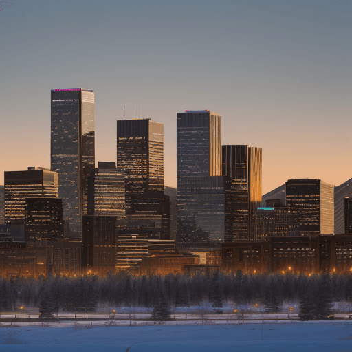 AI generated: "Denver personified stands tall and robust, much like the majestic Rocky Mountains that frame the ci...