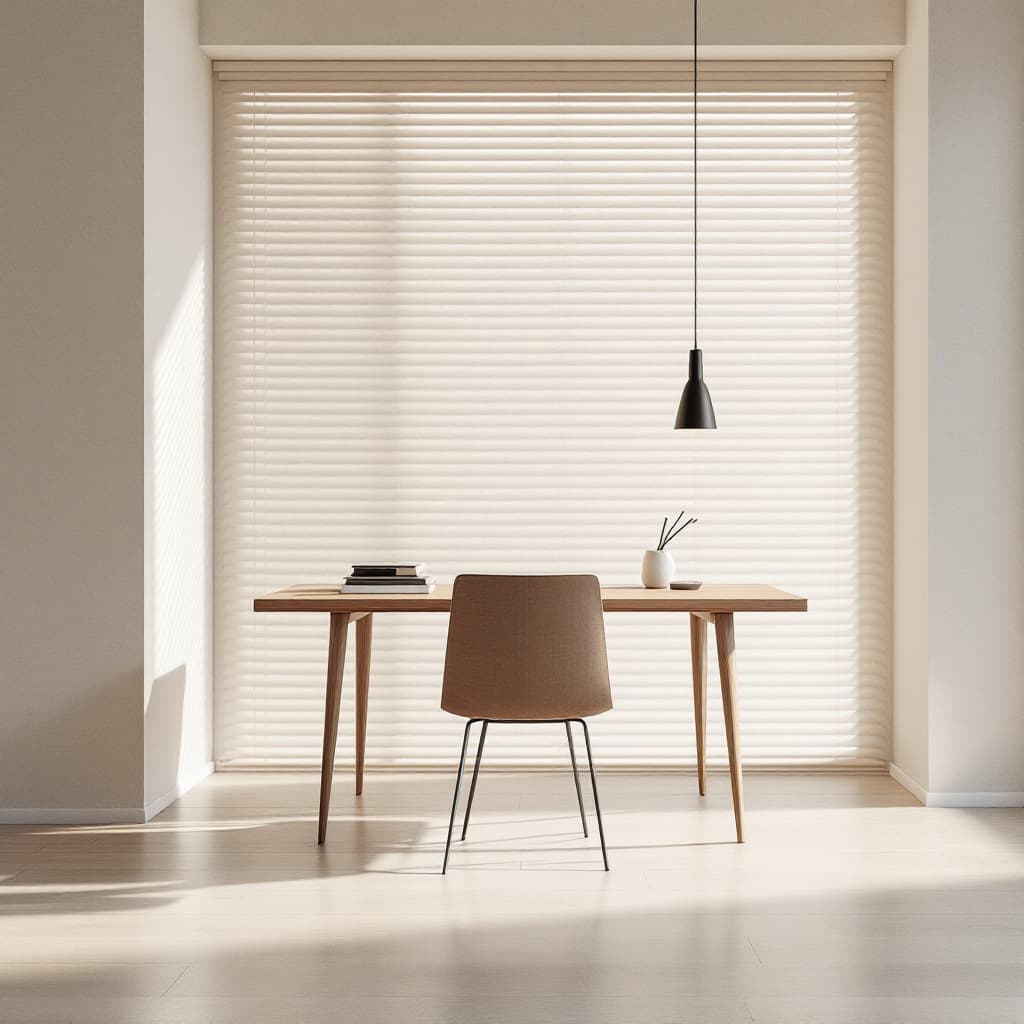 AI generated: architectural photography, perspective, visualize a sophisticated and contemporary interior through ...