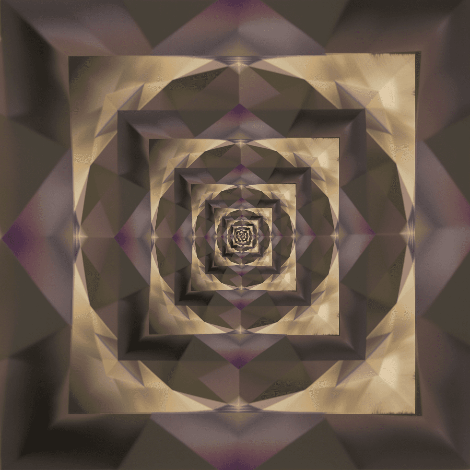 AI generated: a picture containing a smaller version of itself within it, and this repeats infinitely