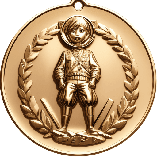 AI generated: 42k medal
