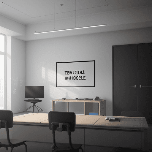 AI generated: Craft a minimalist yet powerful visual conveying the idea 'Education Technology Mawel.' Utilize Octa...