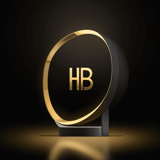 AI generated:  Create a modern, minimalist and luxury logo with the name of MIB Smartech, gold and black colour , ...