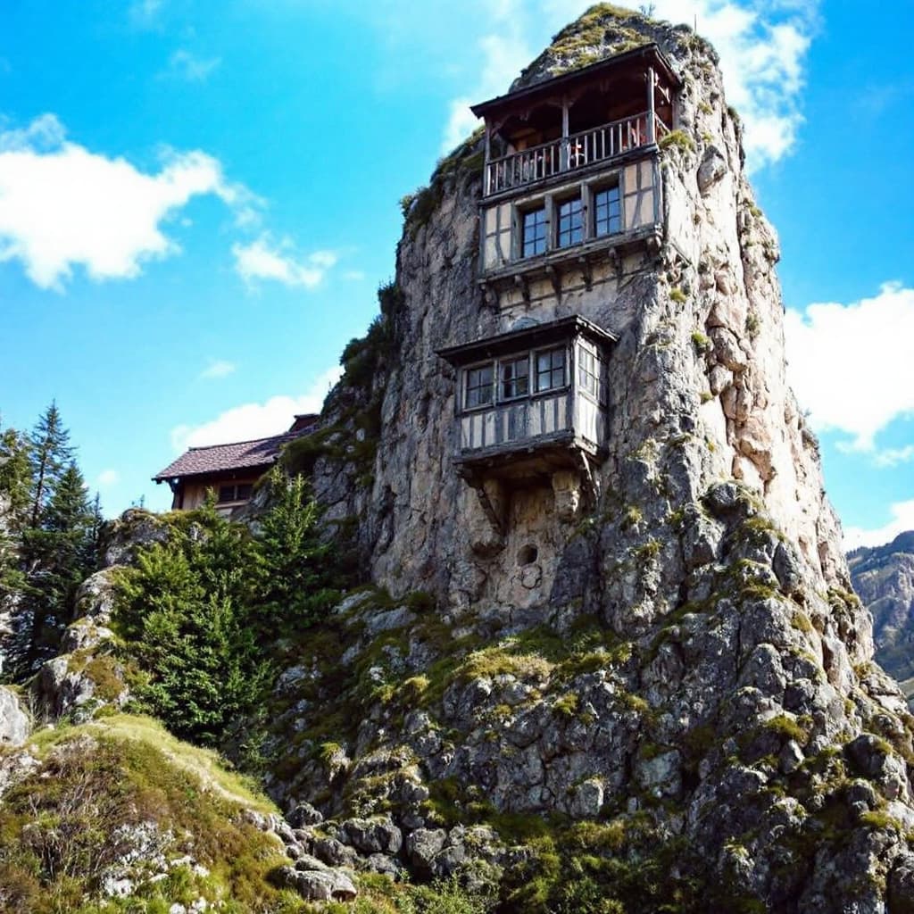 AI generated: generier mir die ebneralm, dem blicke, von dort ins johnsbachtal
falsch noch mal die ebneralm in joh...