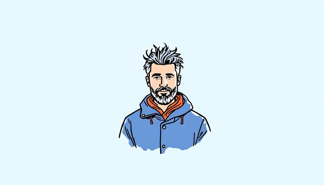 AI generated: Create an illustration in horizontal format: on a blue background for World Meteorologist Day on Mar...