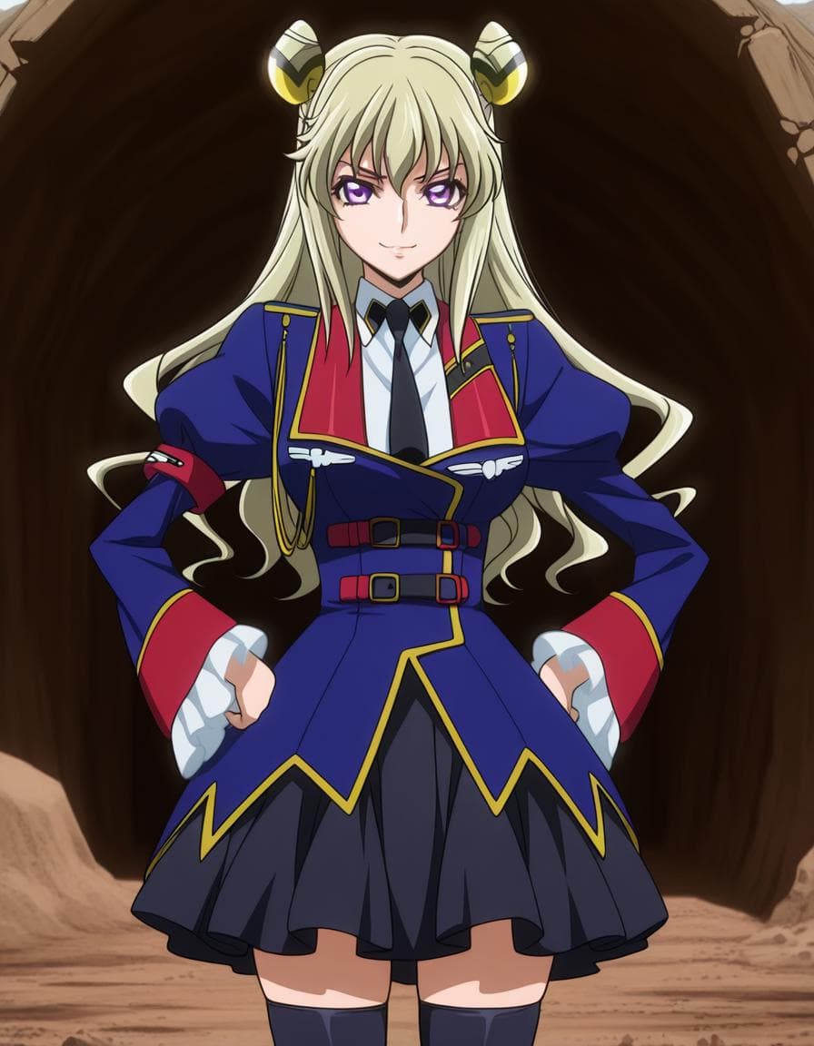 Leila "Commander of Wyvern, Leila von Breisgau" Malcal (レイラ・マルカル) - Code Geass: Akito the Exiled (コードギアス 亡国のアキト)