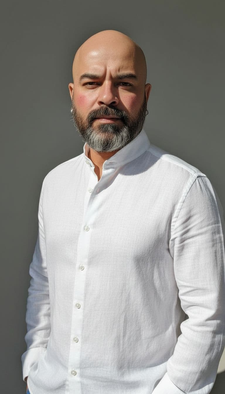 AI generated: Ultra-detailed, cinematic portrait of a stunning ethereal a stylish young man with a lean, toned phy...
