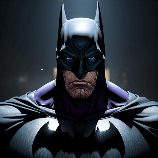 AI generated: Batman Thanos,4 k ultra HD 