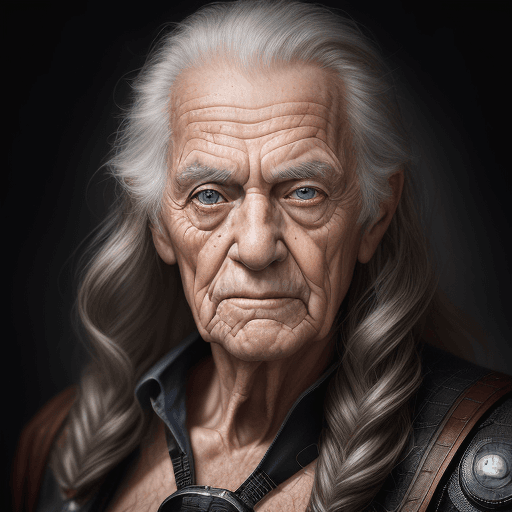 AI generated: amazing portrait Elderly superhero man, ultra realistic, zeiss portrait, leica portrait, photograph ...