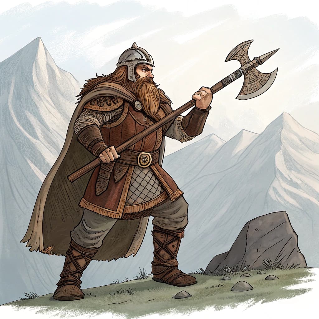Recraft prompt: gimly