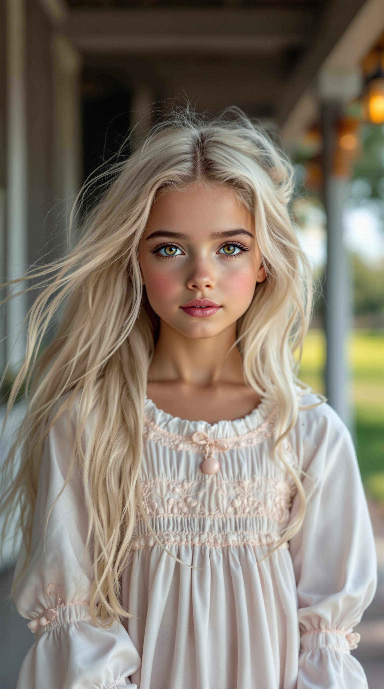 AI generated: a professional photo of a exceptionally of the most beautiful American girl in the world, showing he...