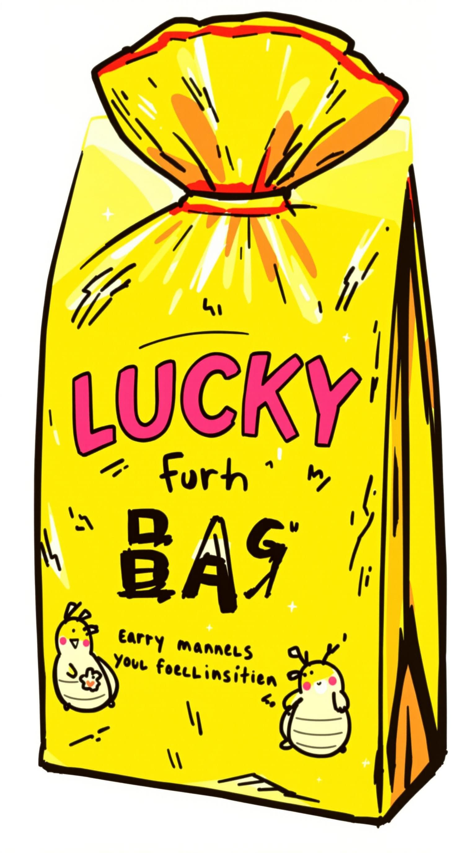 AI generated: lucky bag