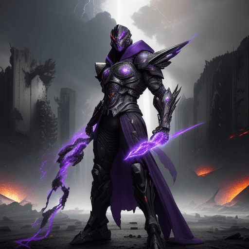 AI generated: Create a hyper-realistic image of an epic showdown featuring a fusion of various elements from the f...