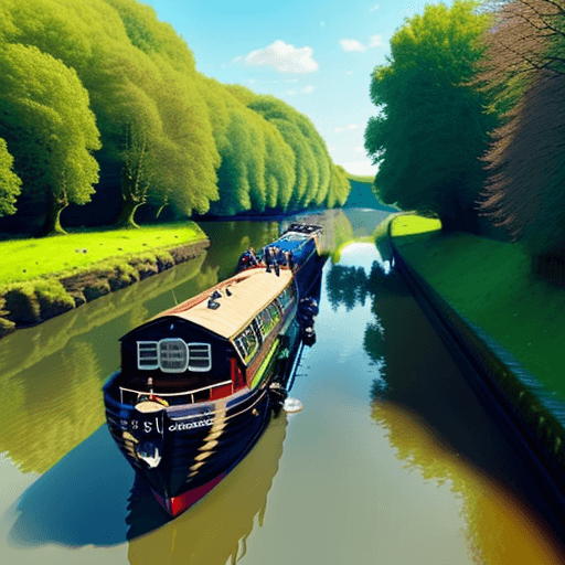 AI generated: Narrowboat Adventures: A Life on the Waterways