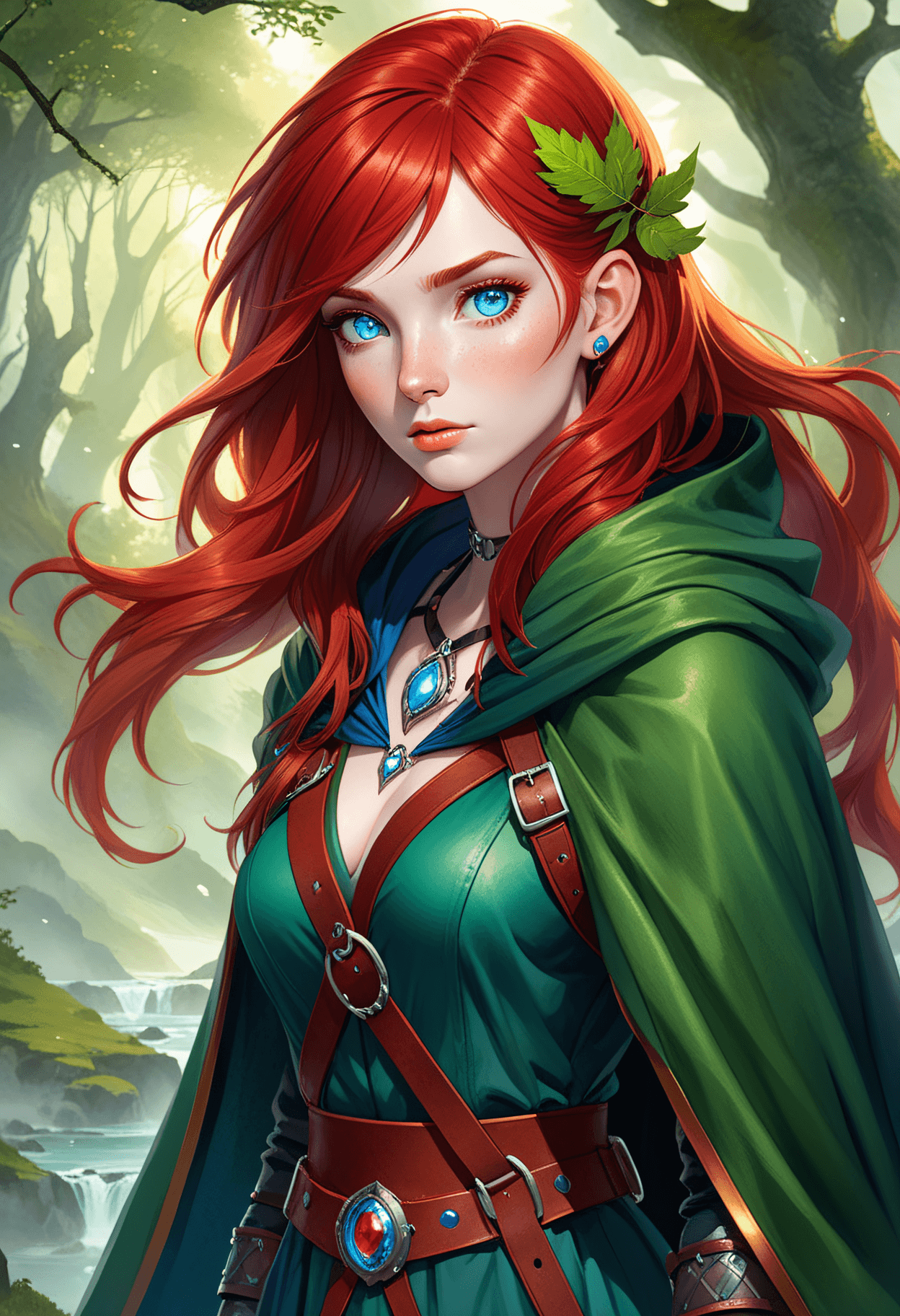AI generated: Masterpiece, Stunning, Best quality, Create a fantasy style beautiful vista of a breathtaking fantas...