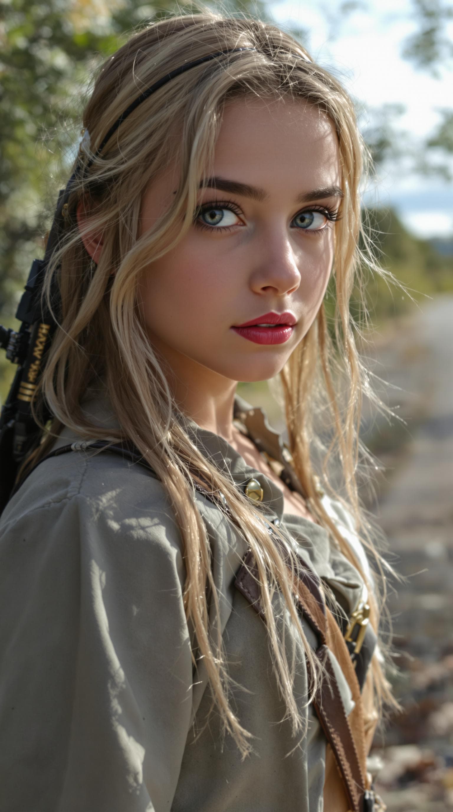 AI generated: a professional photo of a exceptionally beautiful girl in the world (age 8), (eight year old) , high...