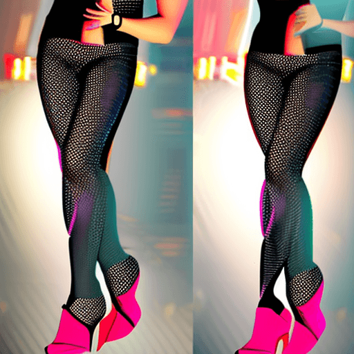 AI generated: cute and bashful, sexy 21 year old indian girl, red lipstick, smiling, wearing black shiny leggings,...