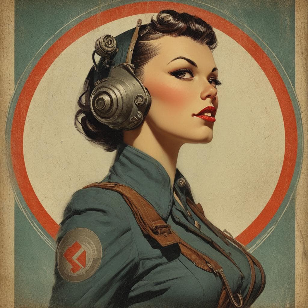 Dieselpunk Propaganda Art
