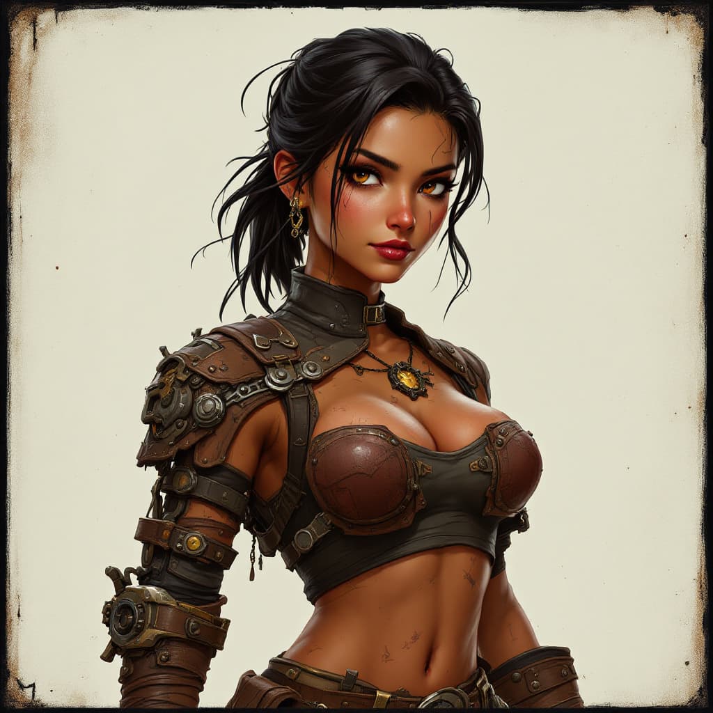 AI generated: Age: 18
Race/Species: Human
Physical Appearance: Tess boasts an athletic build with a touch of wildn...
