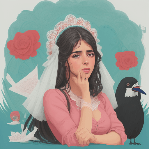 AI generated: Ilustración de alguien que va a contracorriente