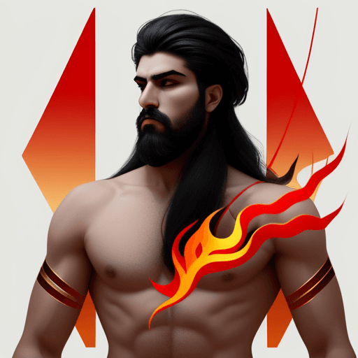 AI generated: Siavash Minimal Pattern: "Create a minimalist pattern inspired by Siavash, the legendary Persian her...
