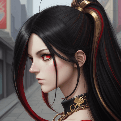 AI generated: (best-quality:0.8) , (best-quality:0.8) , perfect anime illustration, extreme closeup portrait of a ...