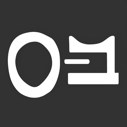 AI generated: a simple logo of the letters P and R side by side , simple , just p and r