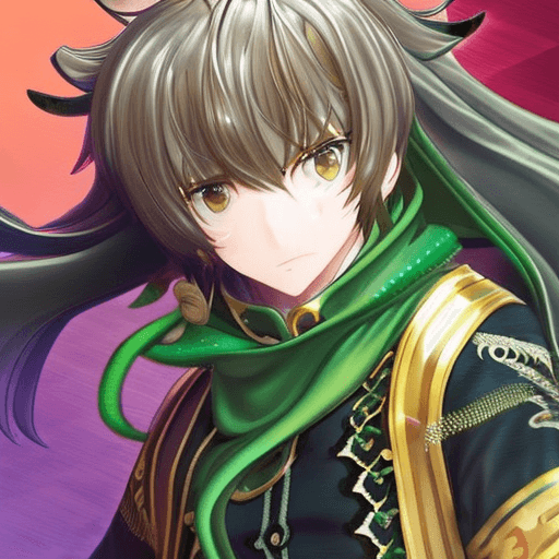 AI generated: masterpiece, best quality,dainsleif\(genshin impact\), alhaitham\(genshin impact\), male focus, 1boy...