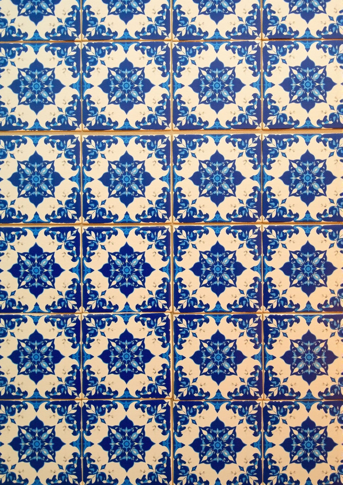 AI generated: A beautiful, intricate Moroccan tile pattern in shades of cobalt blue and white. <lora:UltraRealPhot...