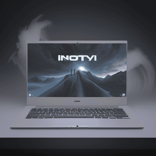 AI generated: Продажа новых ноутбуков в Истаграм. Аватар профиля, Ноутубук, компютер, Laptop