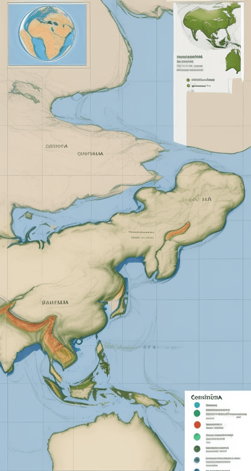 AI generated: "Genera una imagen de cómo se vería la Tierra si todos los continentes estuvieran unidos en un único...