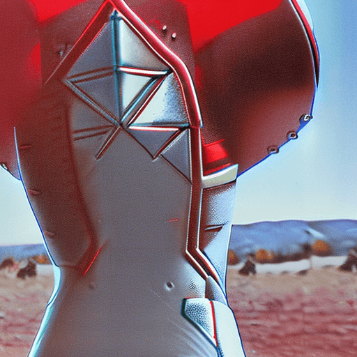 AI generated: Masterpiece, analog style, bldrnrst, (35mmstyle:1), film-like, rear angle photo of (effortlessly bea...