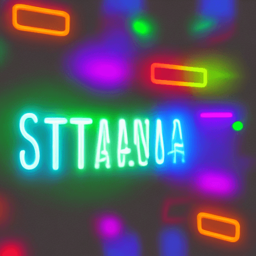 AI generated: STREAM STARTING SOON TEXT, GAUSSIAN BLUR BACKGROUND, NEON LIGHTS, ENTERTAINMENT, STREAM STARTING SOO...