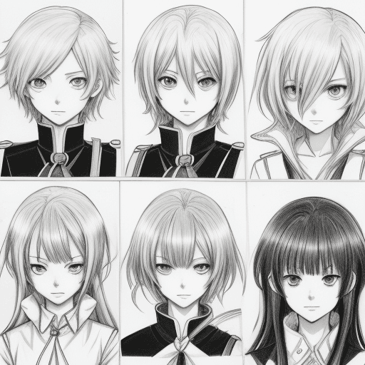 AI generated: drawing of a manga series anime called chiikawa character