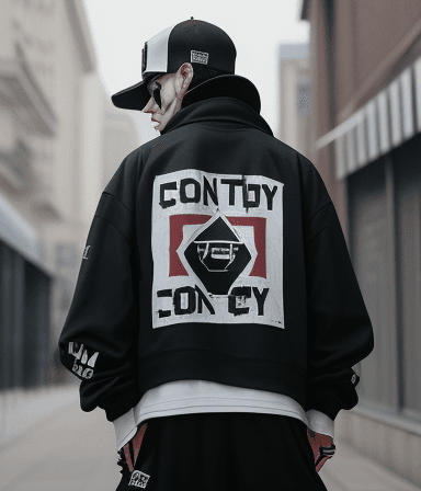 AI generated: conspiracy streetwear