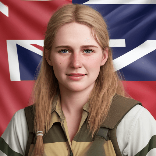 AI generated: hyperrealistic Australian person