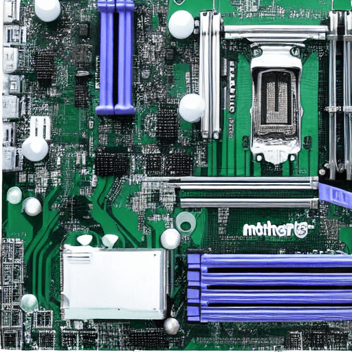 AI generated: motherboard, socker 1167