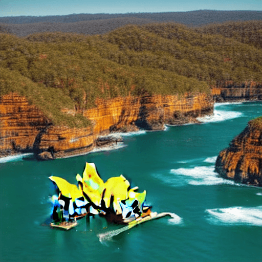 AI generated: Australia