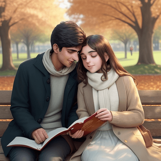 AI generated: **Prompt: Autumn Love Story**  

On a crisp autumn day, a curious and passionate young man named Arm...