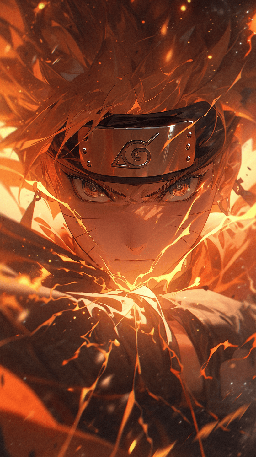 AI generated: Naruto!