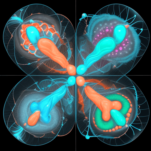 AI generated: Generate a dynamic and scientifically accurate video illustrating the architecture of Cas9, showcasi...