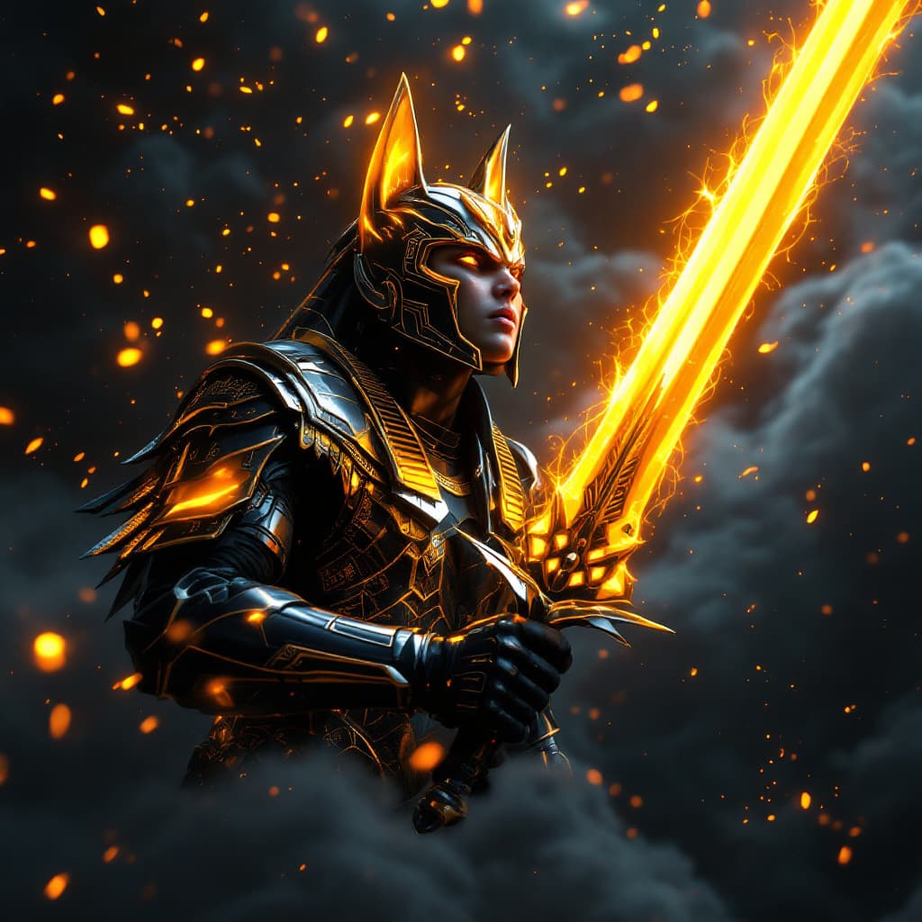 AI generated: 
"Cinematic film still professional 3D model anime artwork concept art a masterpiece oil painting, c...