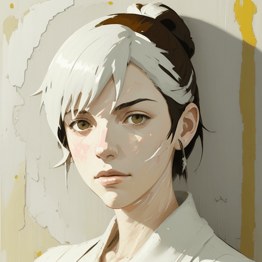 AI generated: White plaster relief portraits designs, Mural, plaster of Paris heavy textured,  heavy impasto, acry...