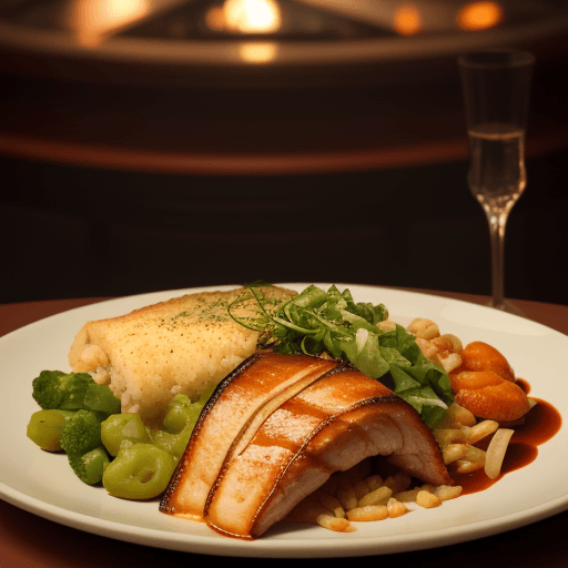 AI generated: dinner