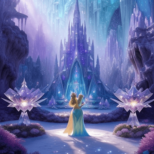 AI generated: Embark on a delightful escapade to the Crystal Empire, a place of wonder and enchantment. Imagine a ...
