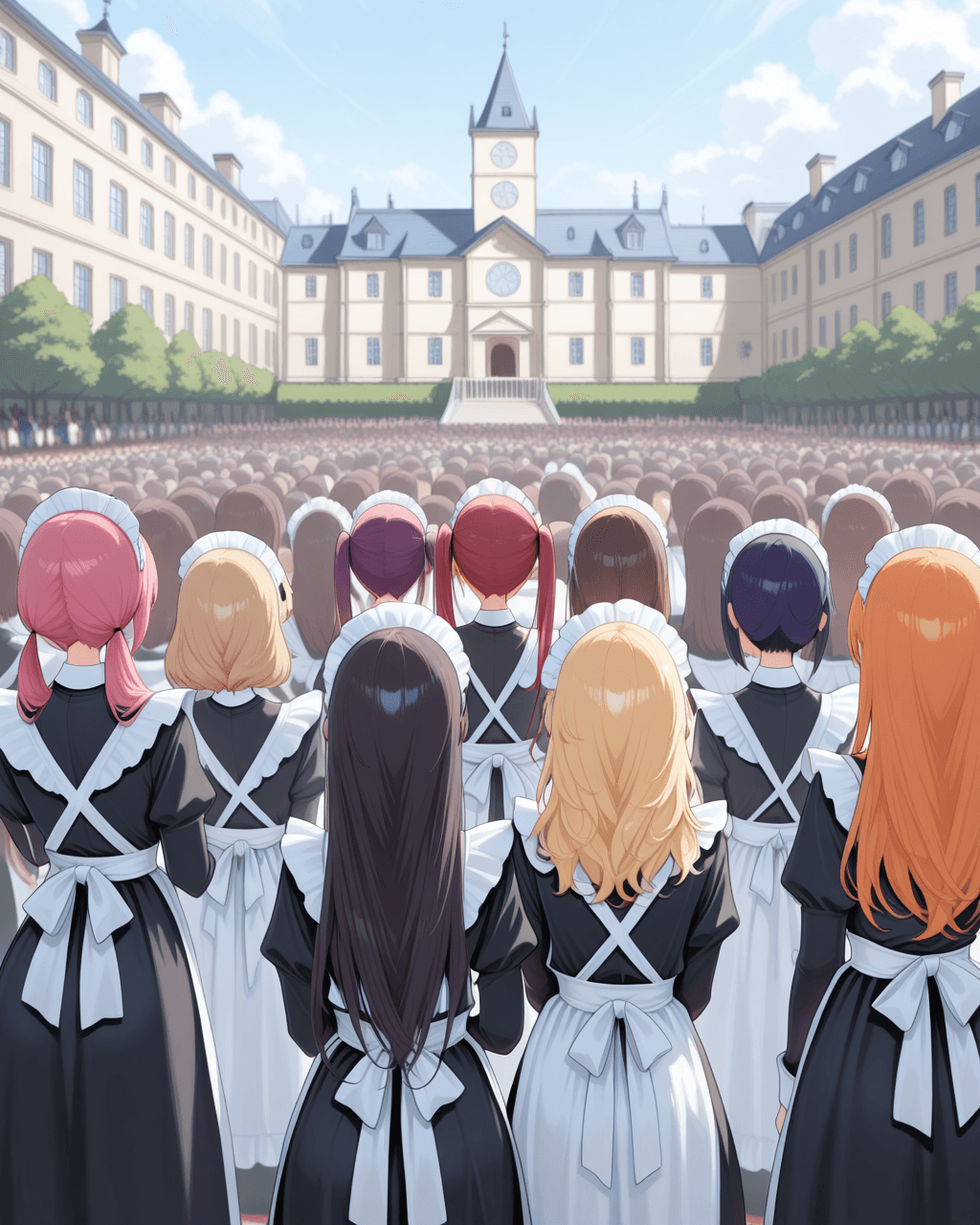 Crowd of Girls - Image 2