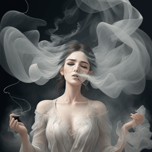 AI generated: https://midjo.ru/new/uploads/img/dacb59a4c2/1000267308.jpg , smoke sculpture portrait of a woman, in...