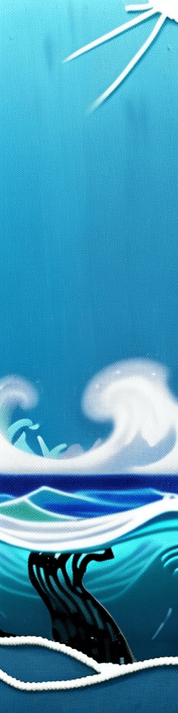 AI generated: a wave made out of Plastic pollution wich left killed sea animals behind