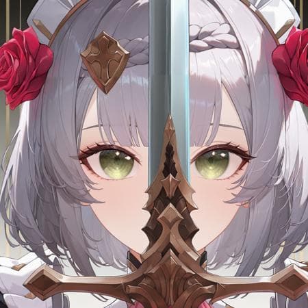 Sword Salute (Pose) SDXL LoRA [Illustrious]