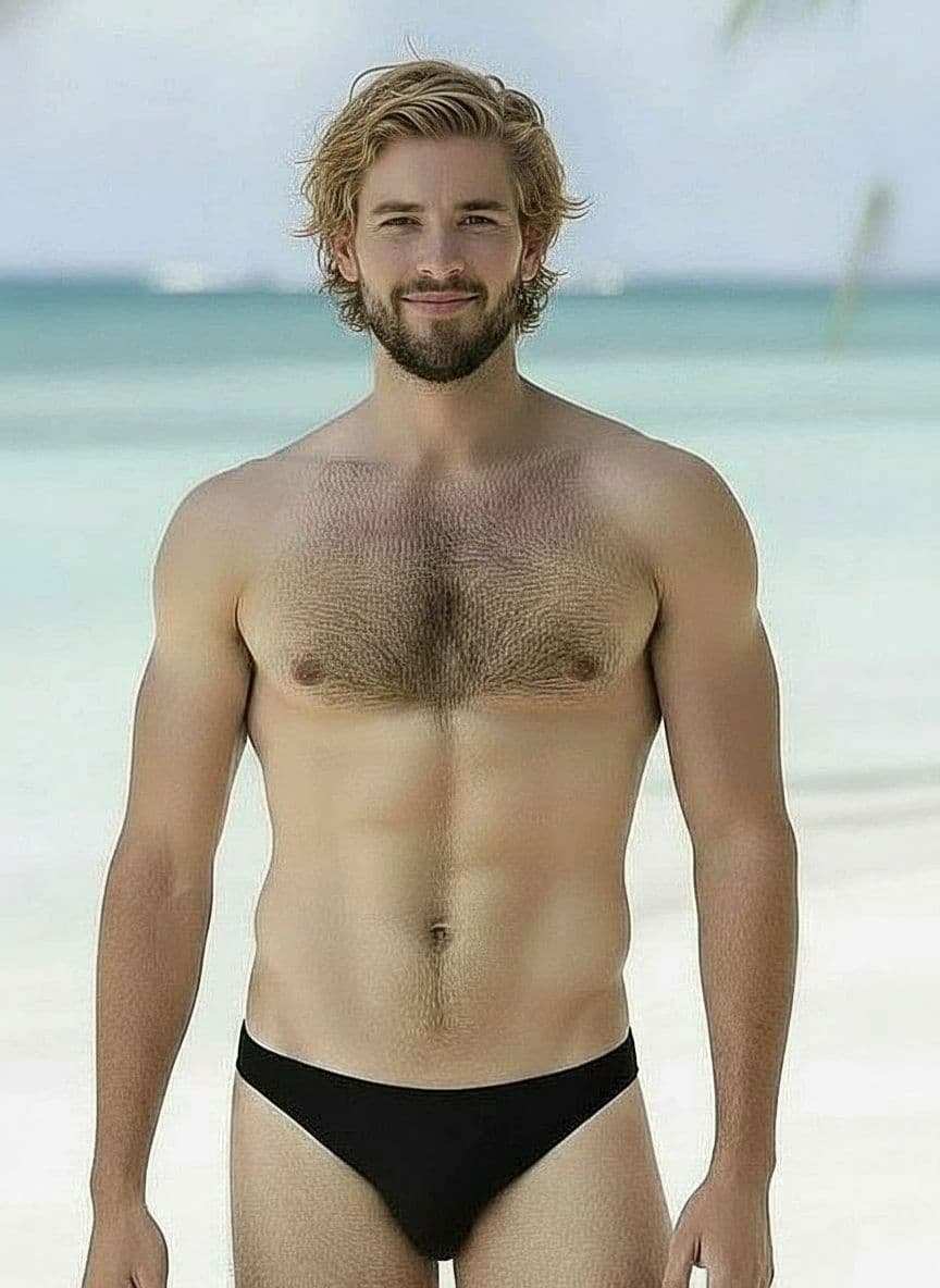 AI generated: Make him blond